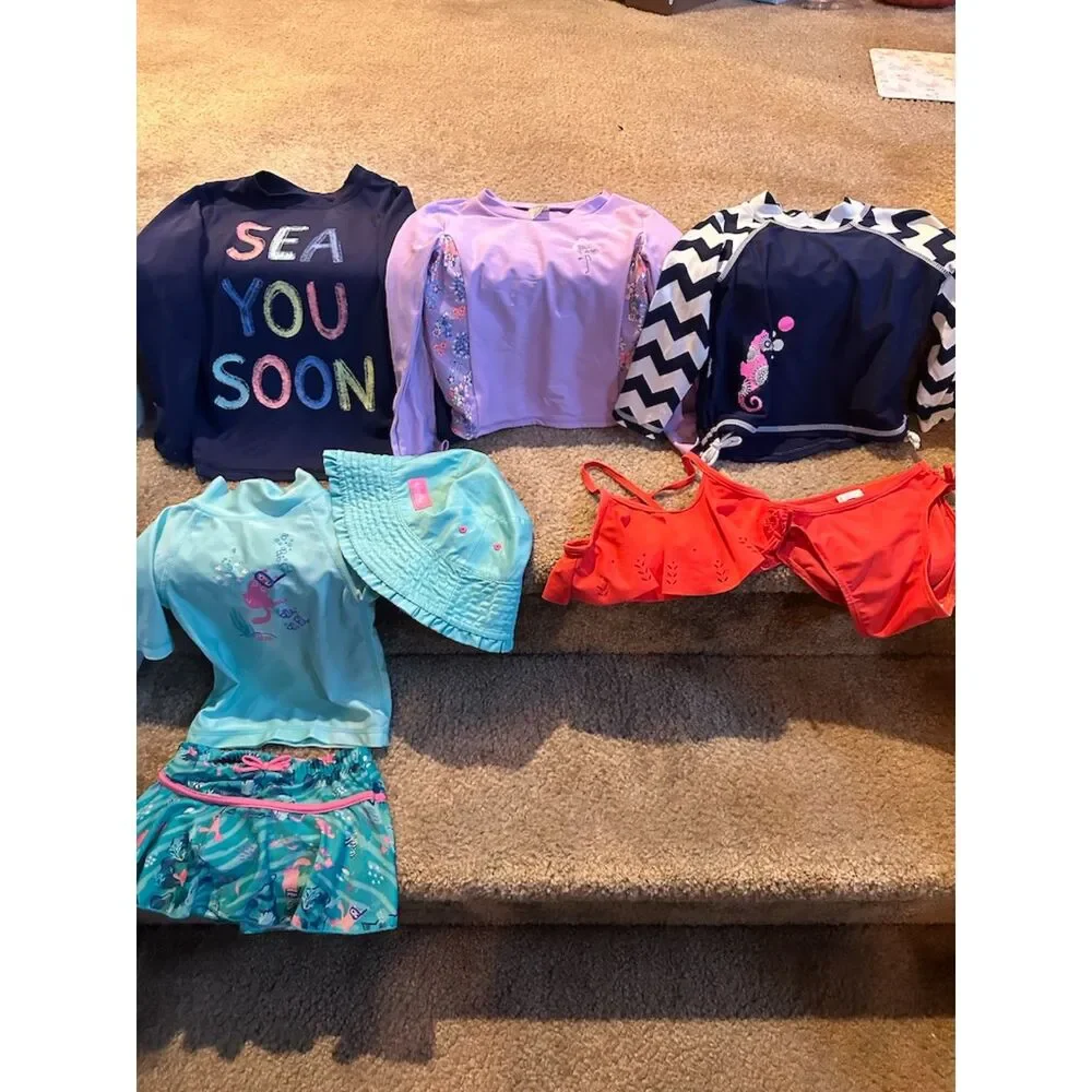 Lot of Swimming Clothes for Girls - Size 2T-3T